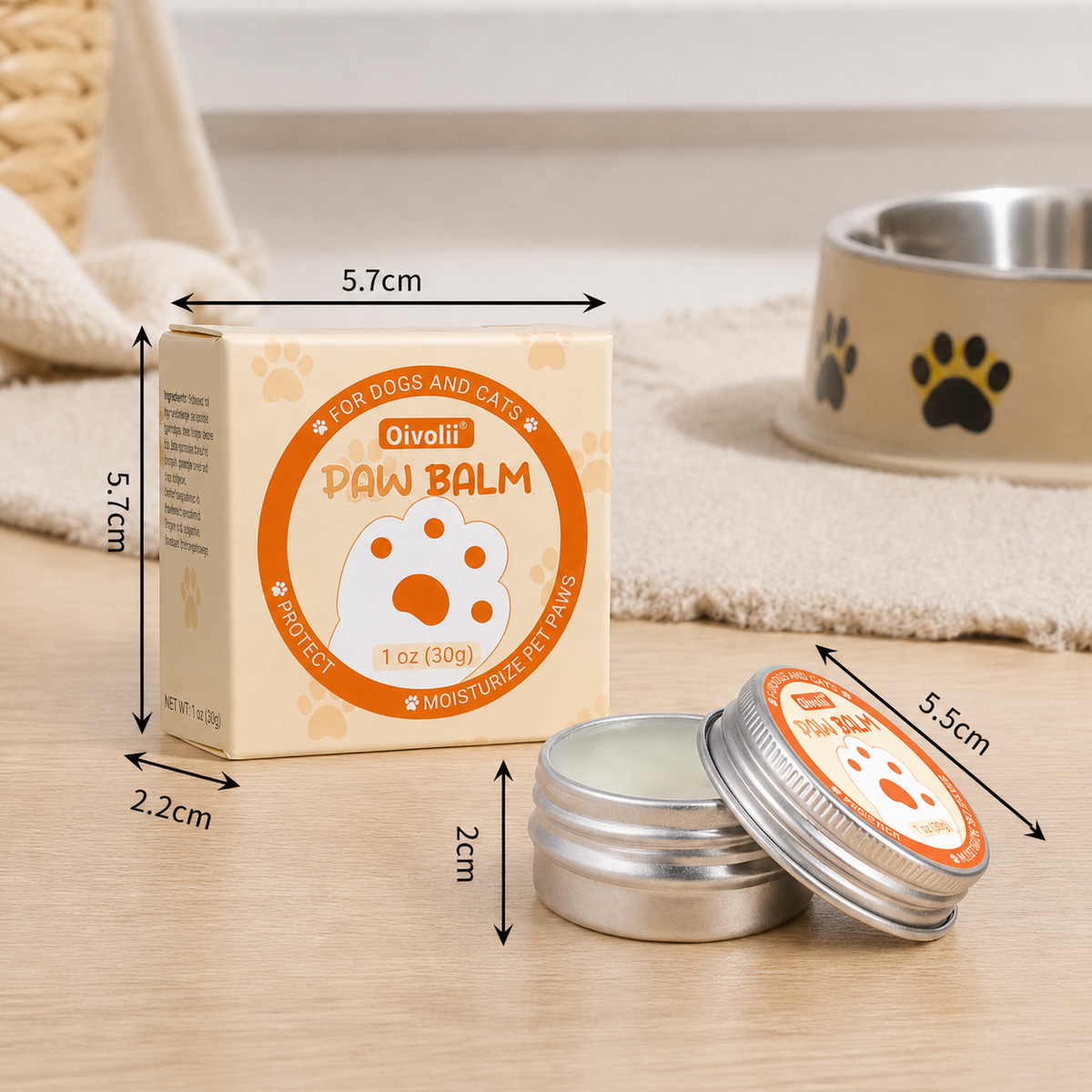 Paw Care Cream for Dogs & Cats