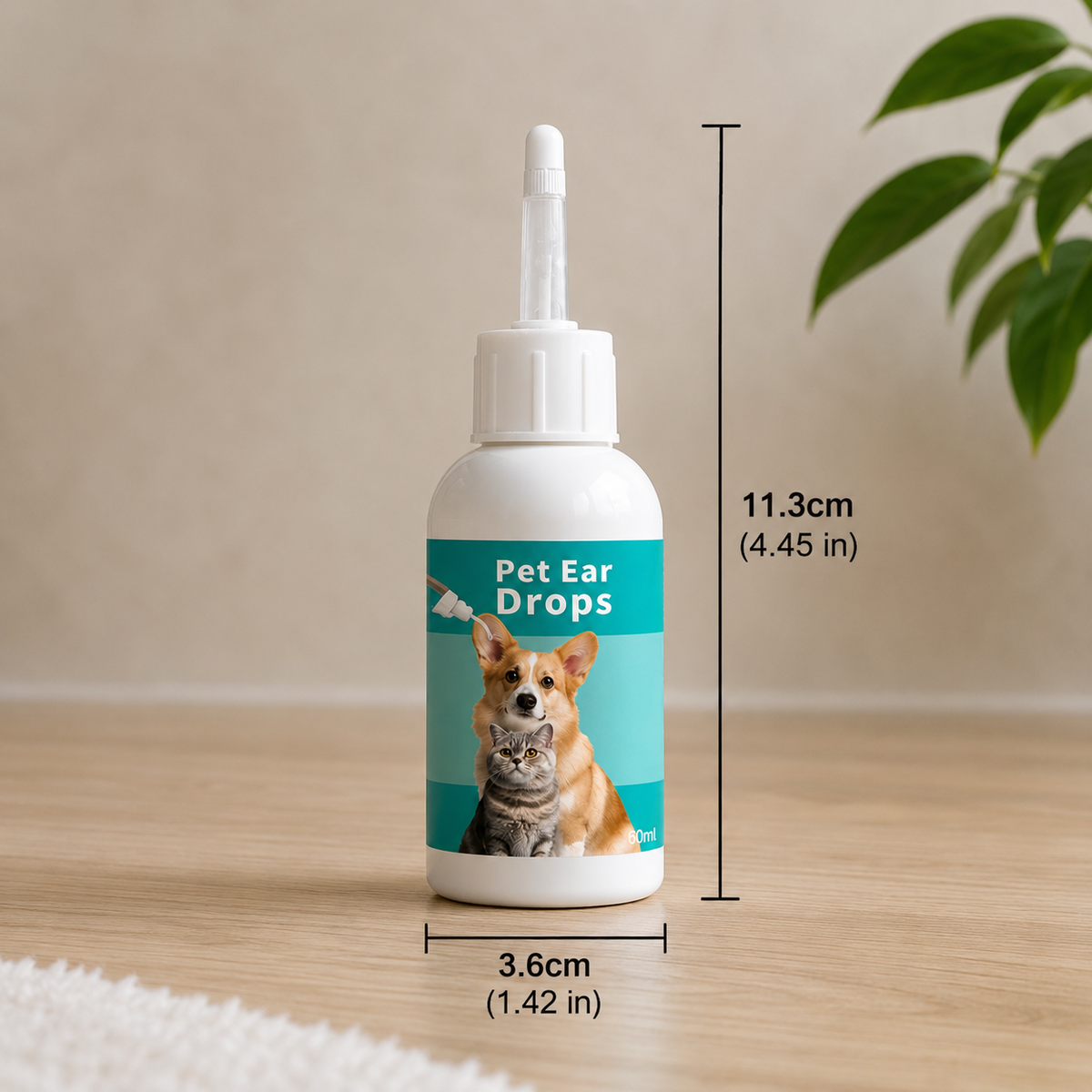 Natural Dog Ear Cleaning Drops