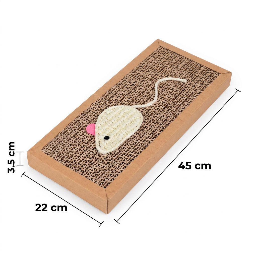 Cat Cardboard Mat Scraper