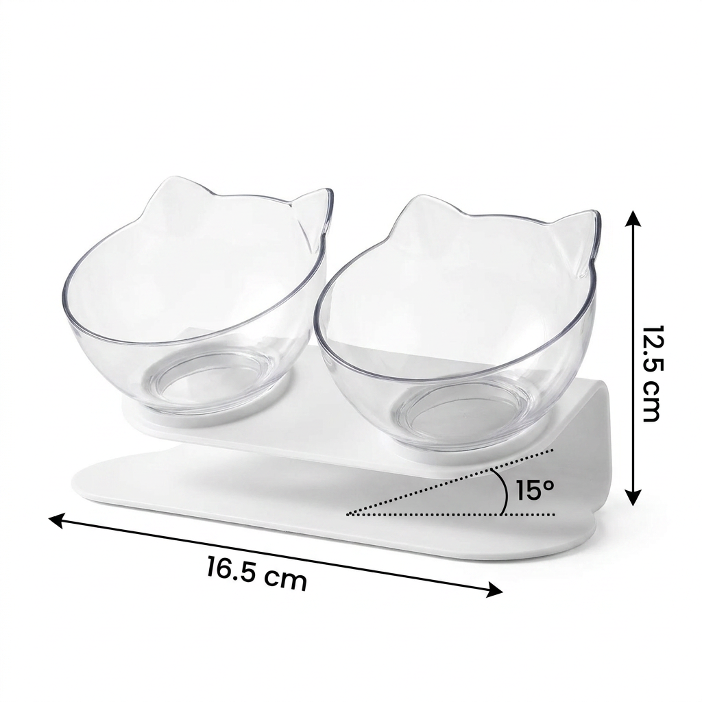 Elevated Cat Feeding Station – KittyFeast