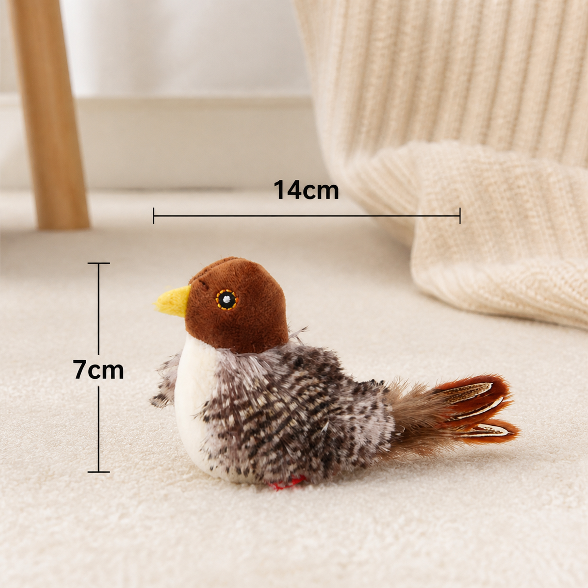 Tweeting Bird Cat Toy