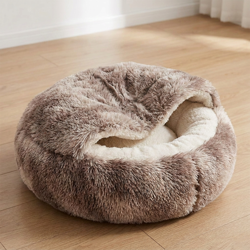 2-in-1 Cat Cuddle Cave