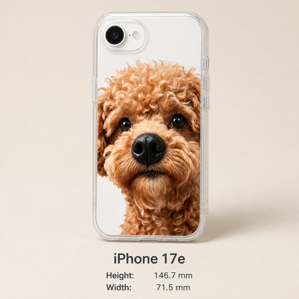 Personalized Pet Photo Phone Case with 3D Squeezable Nose