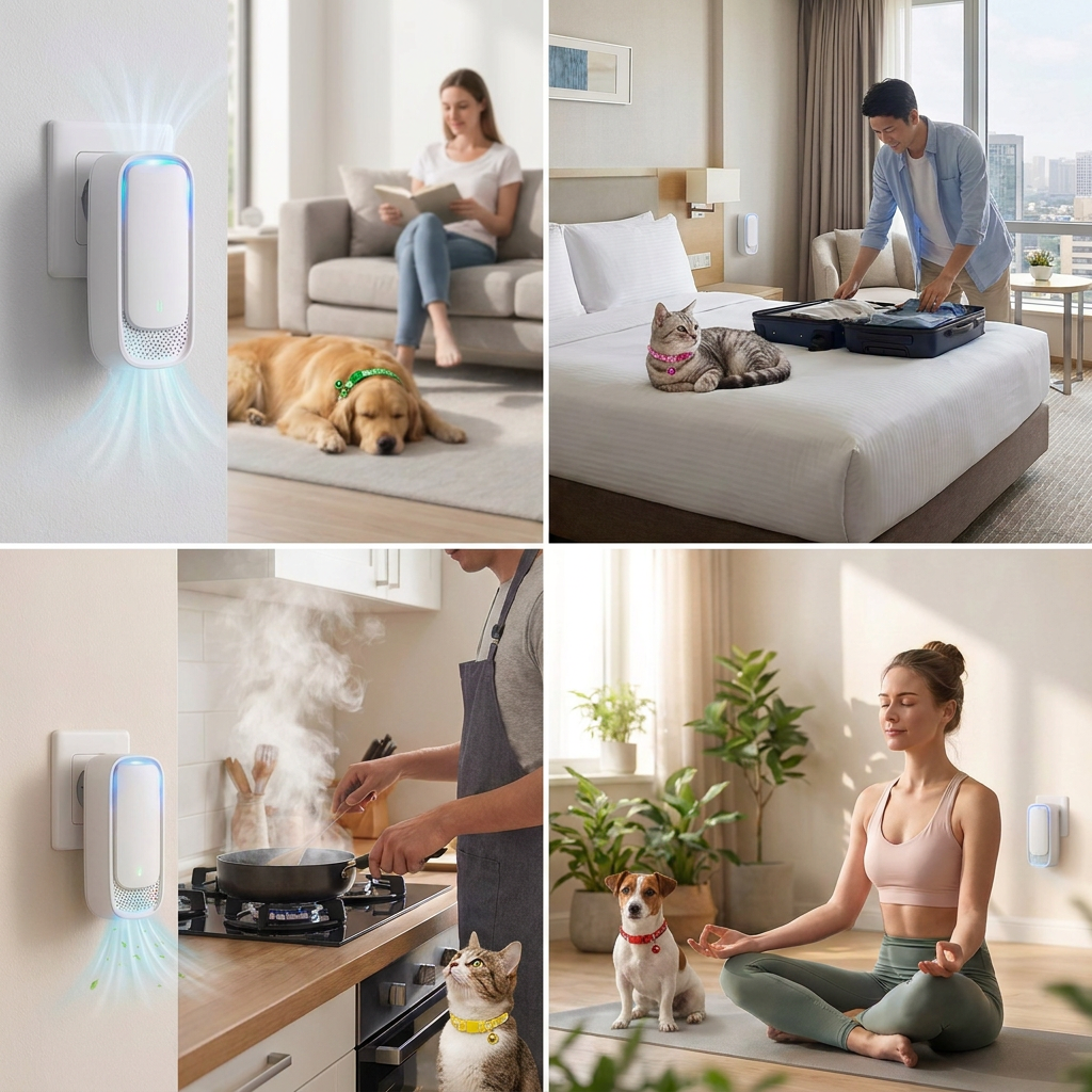 Portable Air Purifier & Odour Eliminator – Ideal for Pet Homes