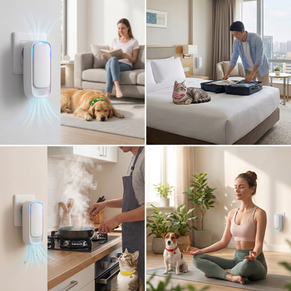 Portable Air Purifier & Odour Eliminator – Ideal for Pet Homes