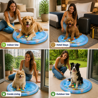 Interactive Cooling Water Bed for Dogs 2.0