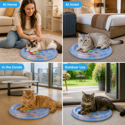 Interactive Cooling Water Bed for Cats 2.0