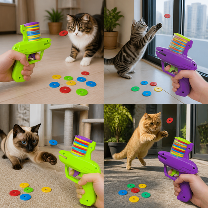 Funny Cat Toys Creative Turnip Gun