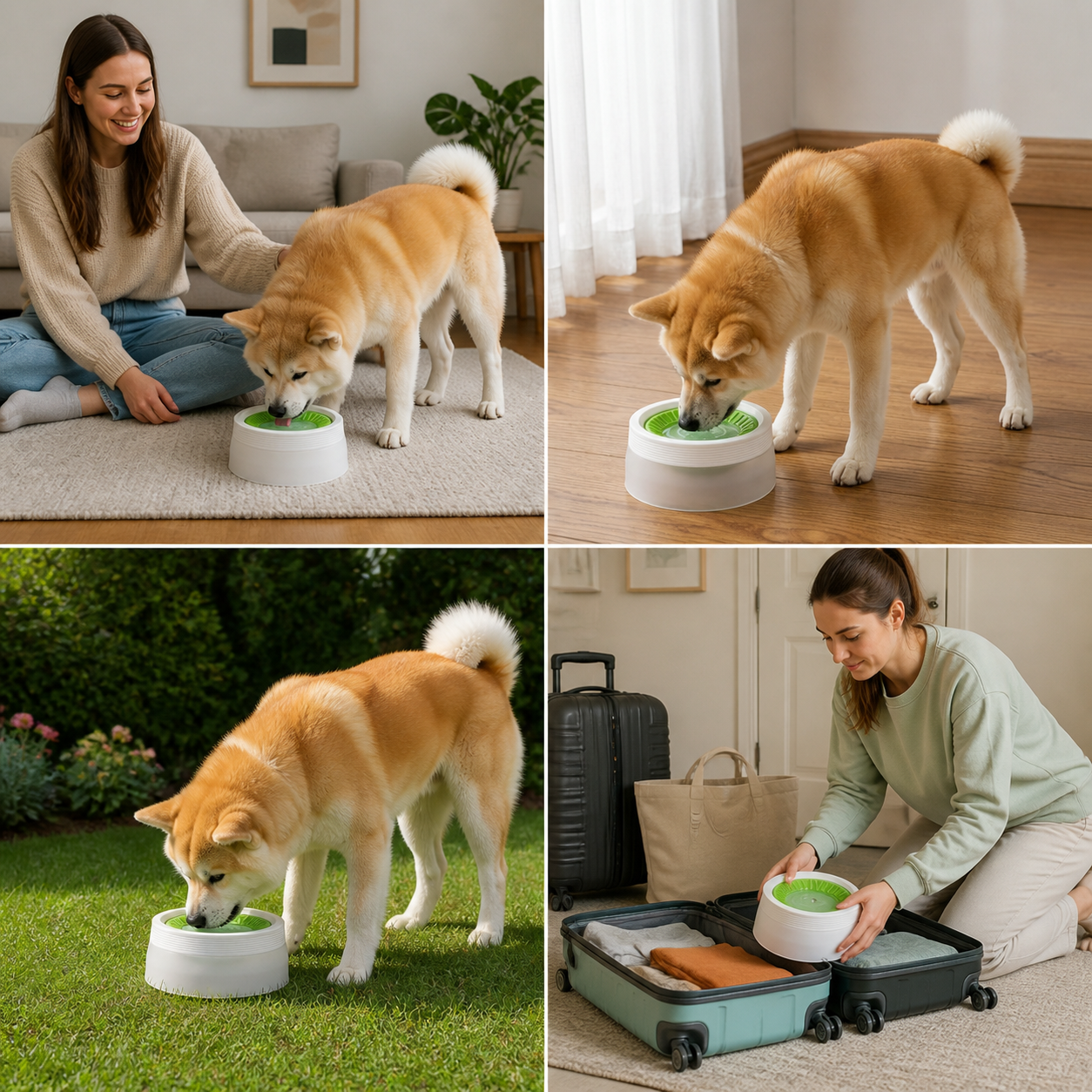 No-Spill Dog Water Bowl