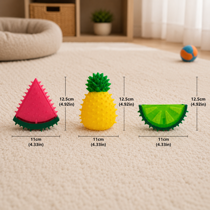 Cooling Fruit dog chew toy