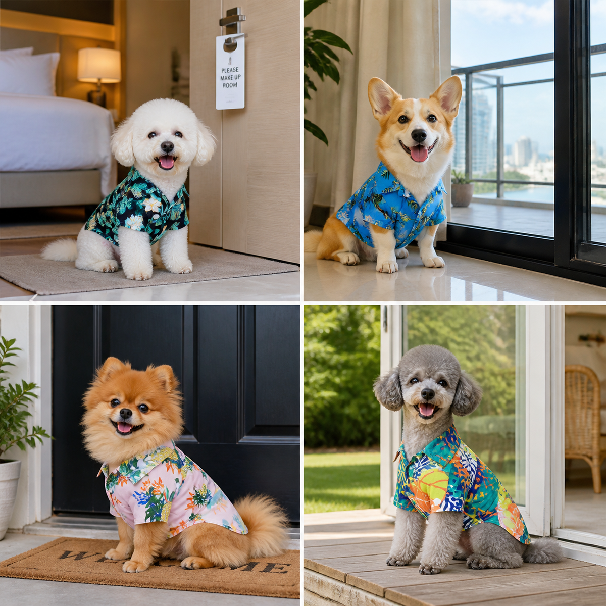Hawaiian Dog Shirt