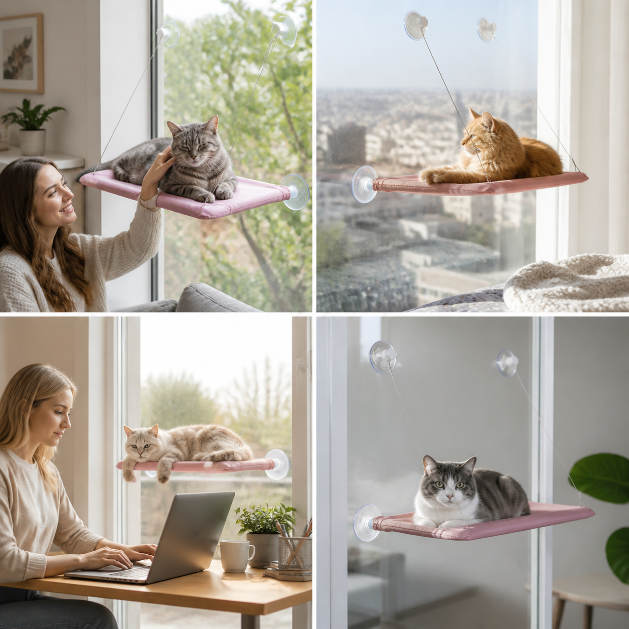 Wall-Mounted Cat Lounge - SkyRest