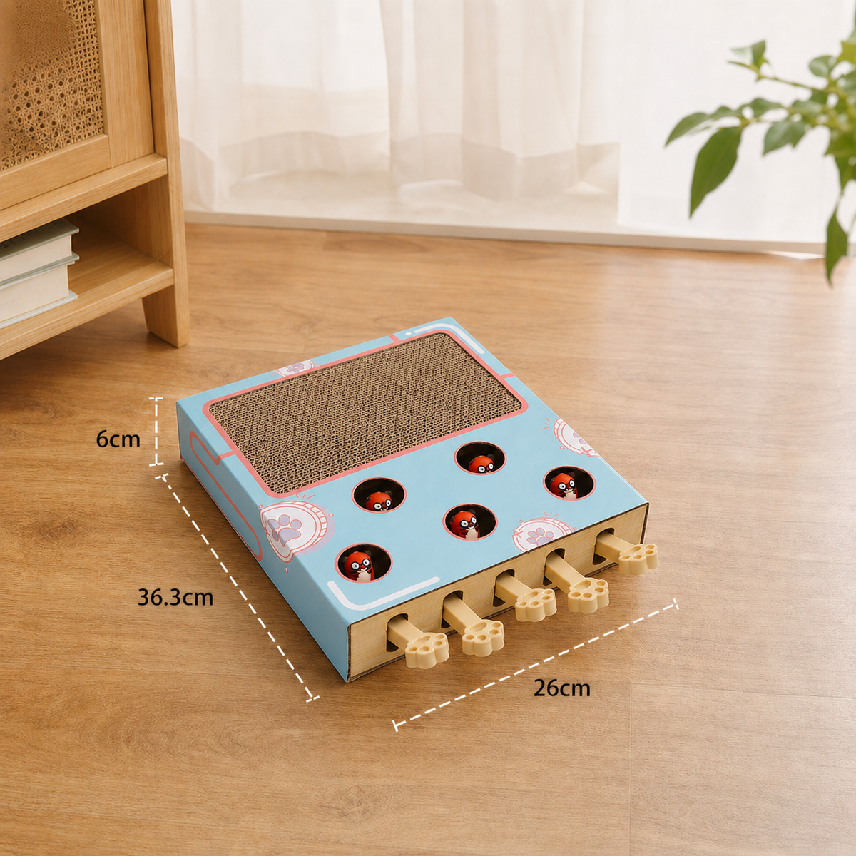 Peek-a-Boo Mulitbox Cat Toy