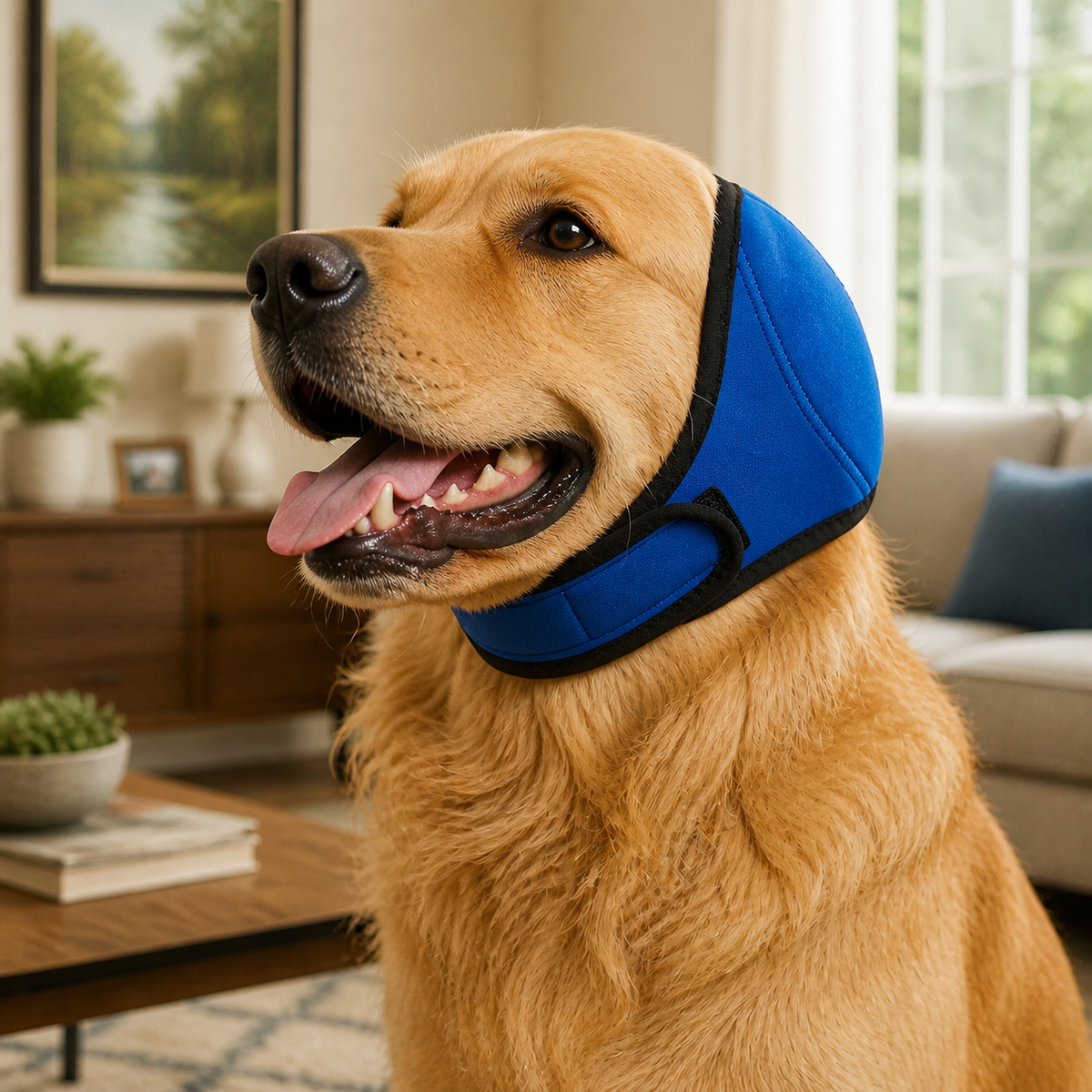Protection Dog Ear Muffs Noise-Reducing & Anxiety-Calming Ear Cover