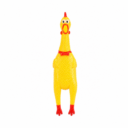 Squeak Chicken Dog Toy