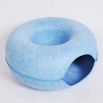 Luxurious Cat Bed and Playhouse – SchnurrNest