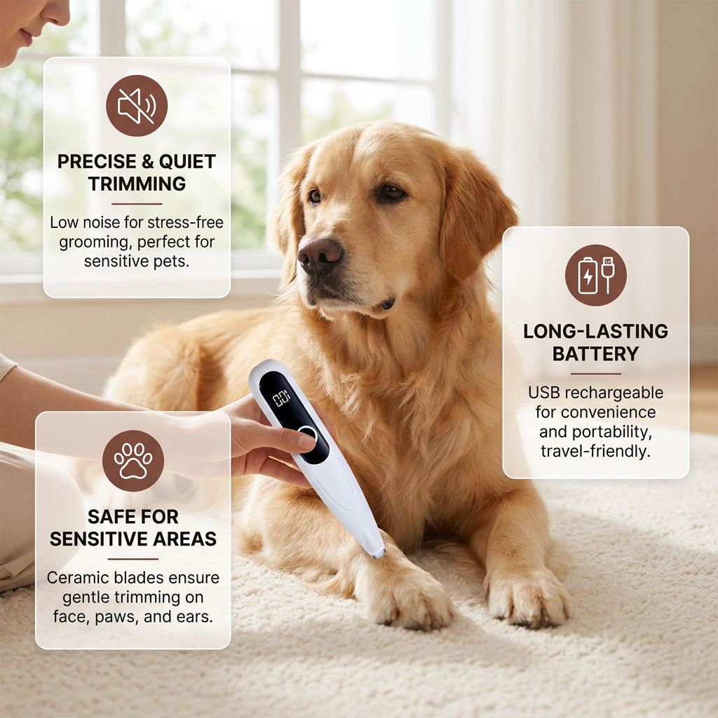 Professional Pet Paw Trimmer