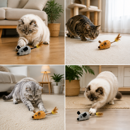 Interactive Cat Mouse – Hunting Fun Mouse