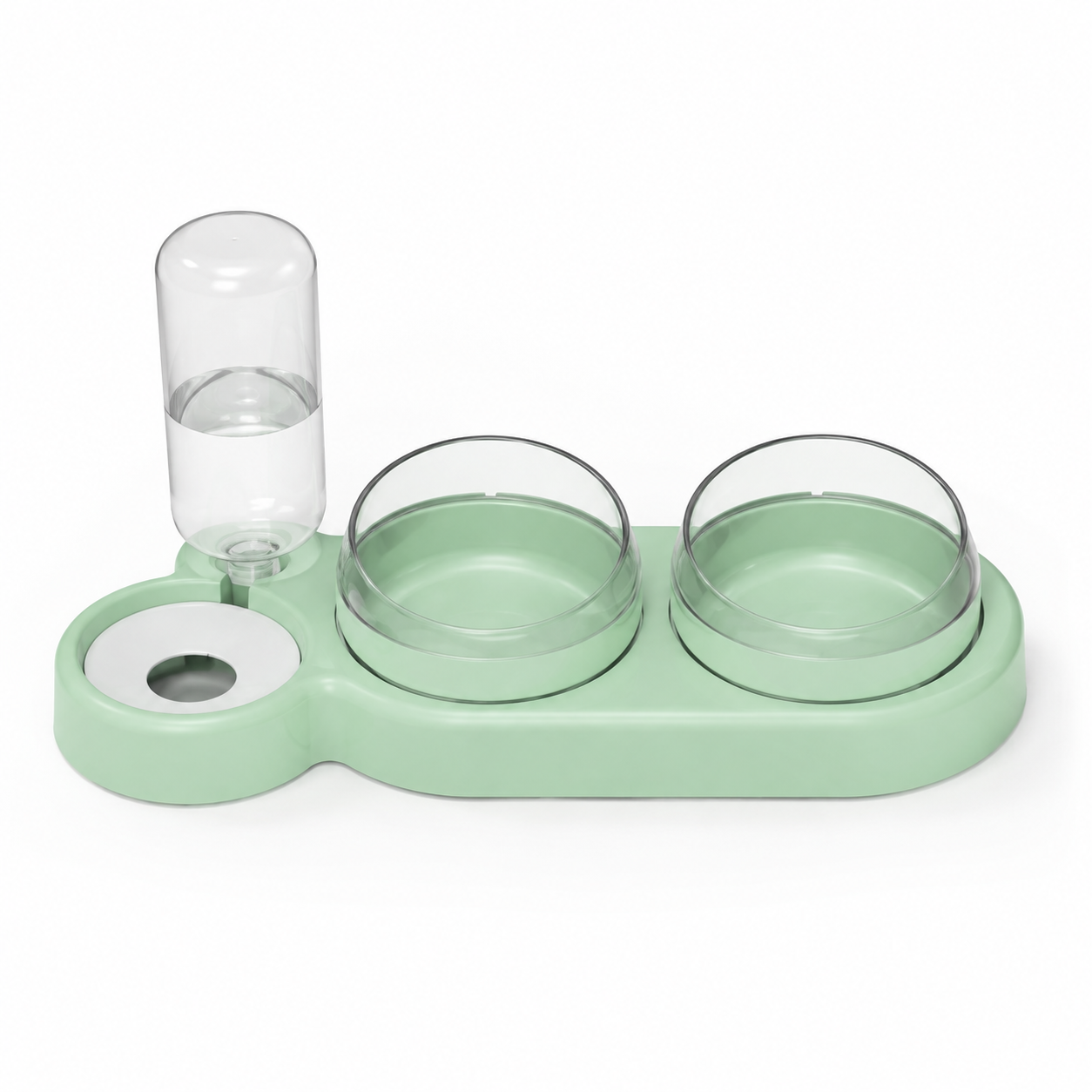 PetCare Dual Feeding Bowl with Auto Water Dispenser
