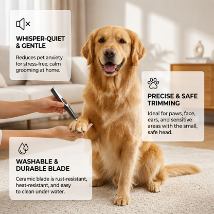 New USB Rechargeable Pet Hair Trimmer