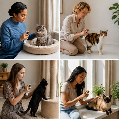 Calming Spray for Cats - SilverLeaf Spray