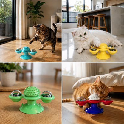 Spinning Cat Toy – TwirlTails