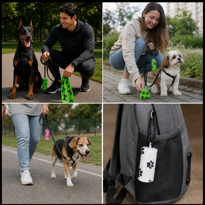 Eco-friendly Poop Bags with Convenient Dispenser