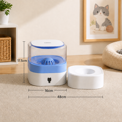 Automatic portable water dispenser for cats