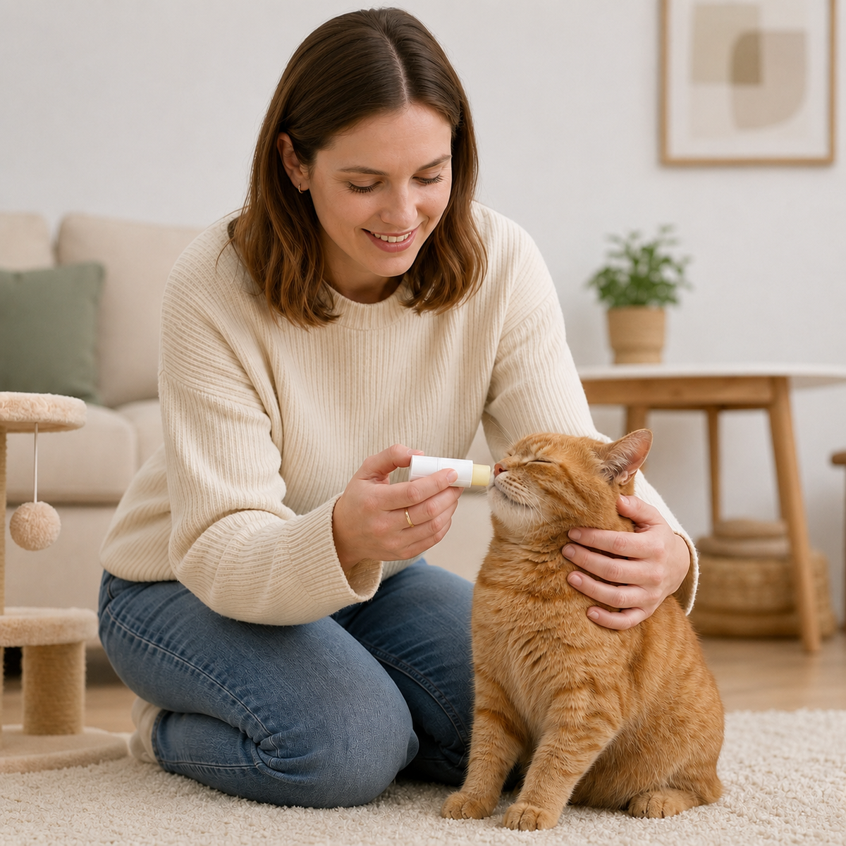 Nourishing and Protective Cat Ointment Stick for Paws and Nose