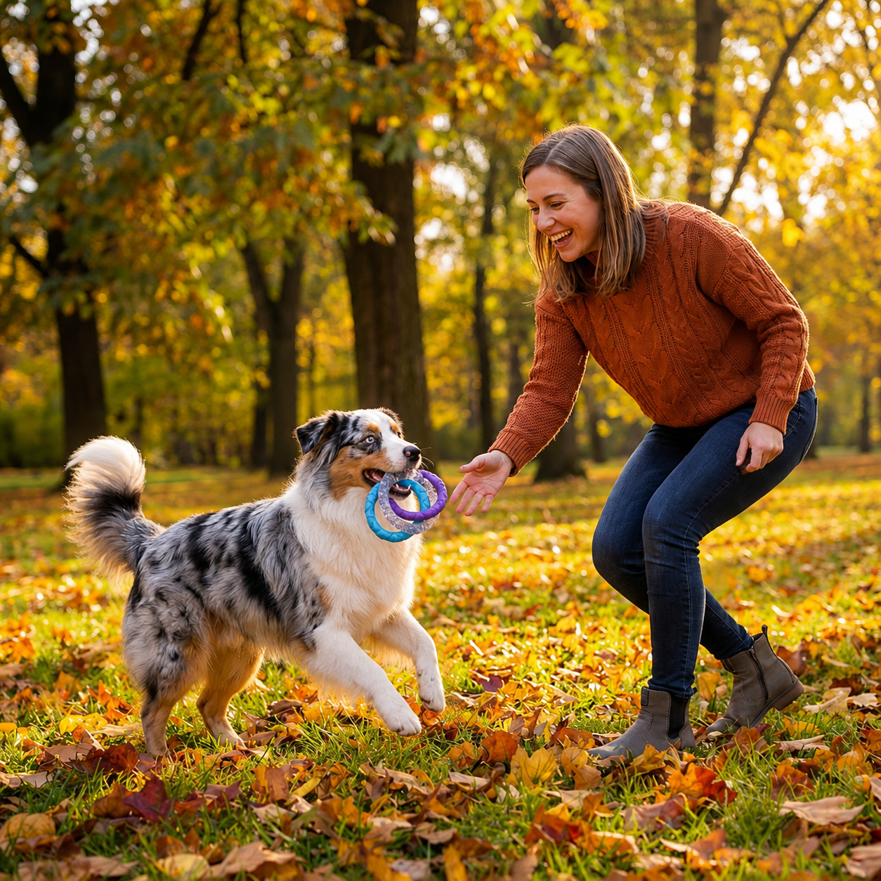 Durable tug toy for dogs