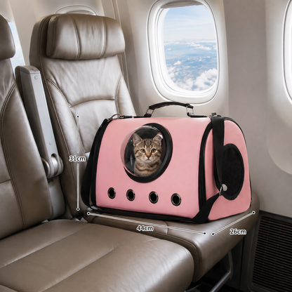 Airplane and car travel bag for pets