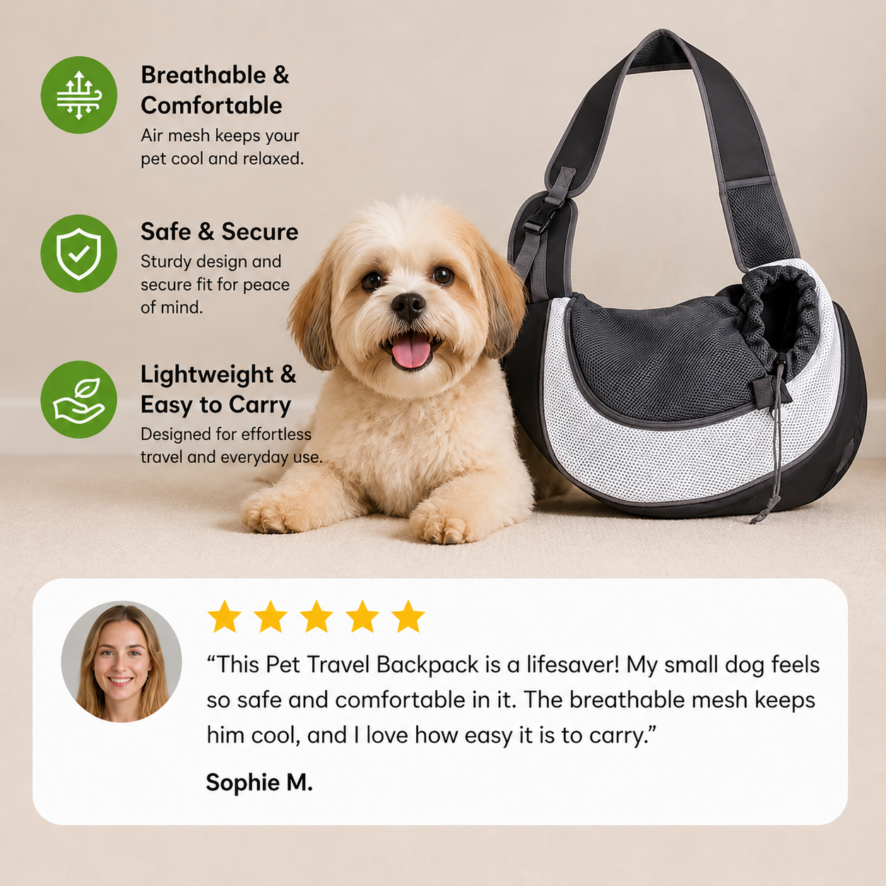 Pet Travel Backpack