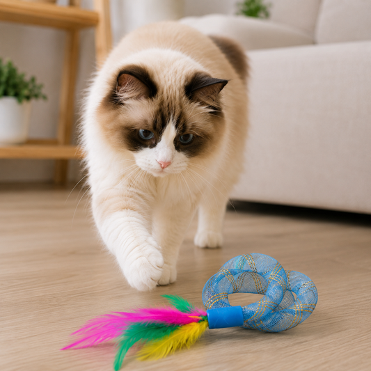 String Tubing Cat Toy