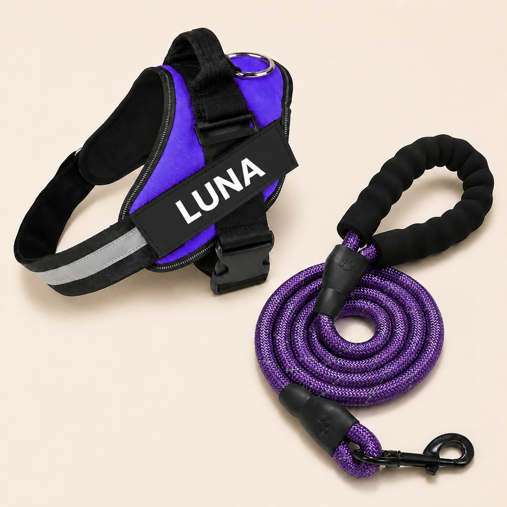 Personalized No-Pull Dog Harness for Easier Walks