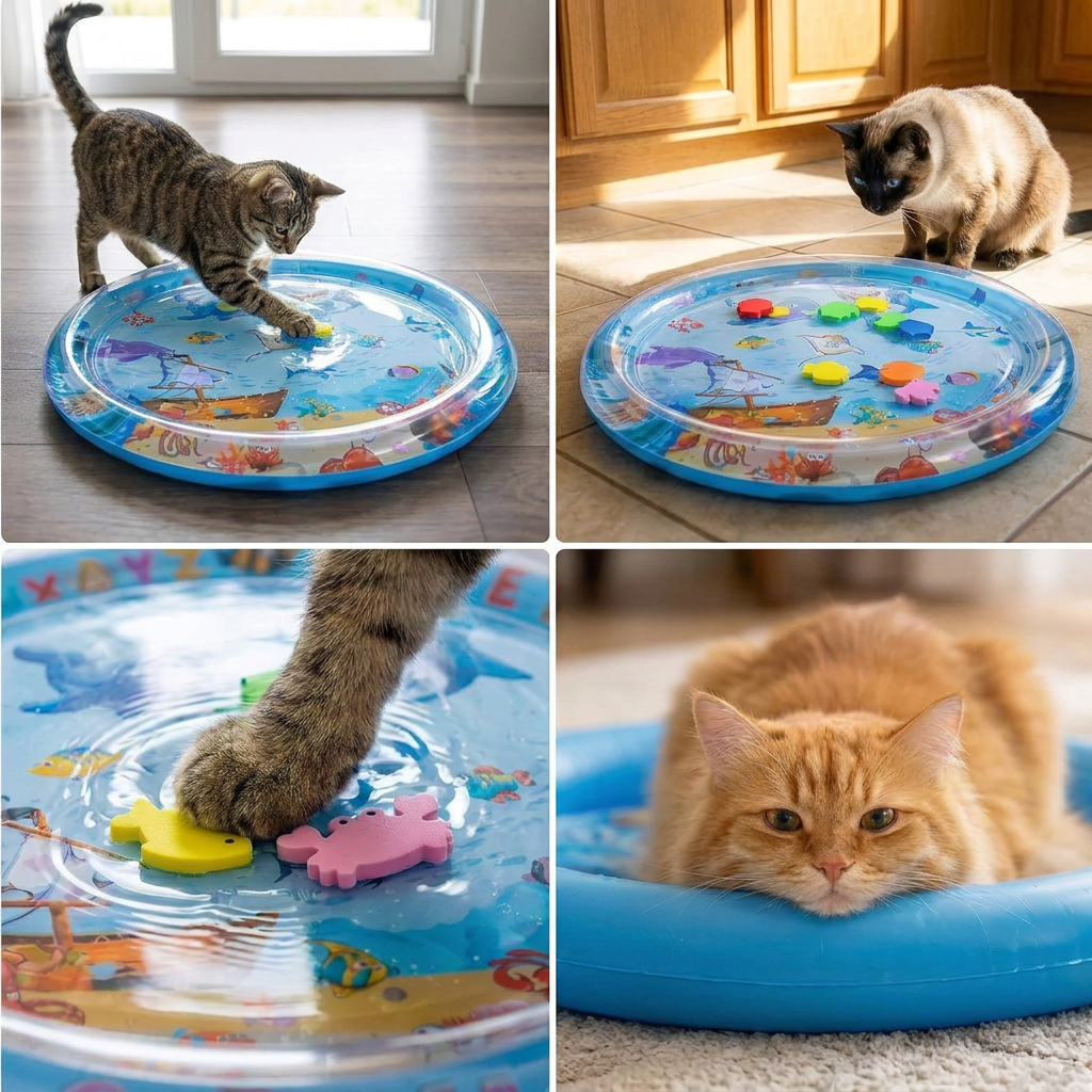 Interactive Cat Play Mat – JumpJoy