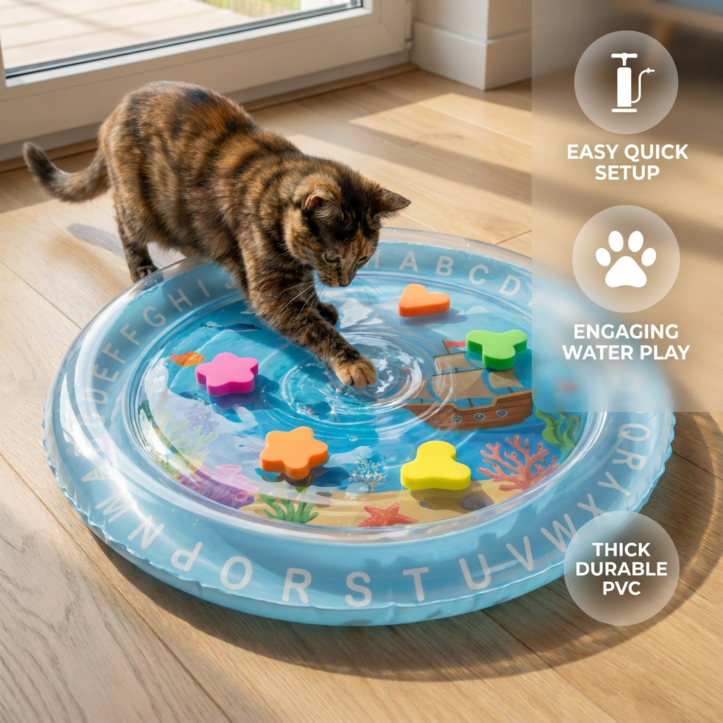 Interactive Cat Play Mat – JumpJoy