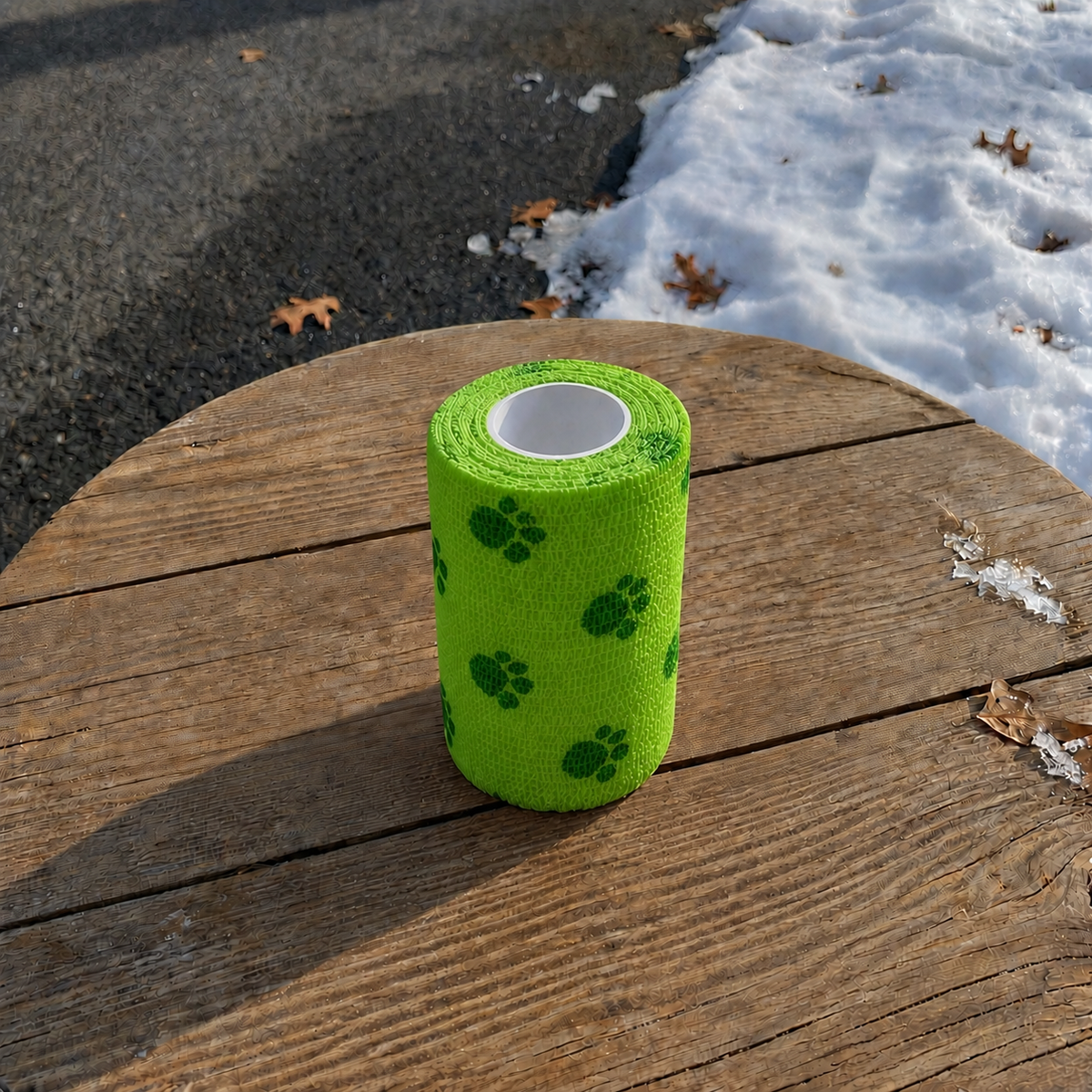 Self-Adhesive Pet Bandage Wrap for Hot Pavement & Snow Protection