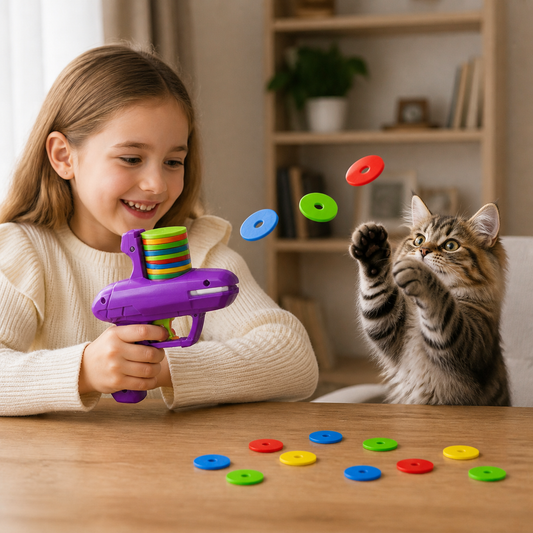 Funny Cat Toys Creative Turnip Gun