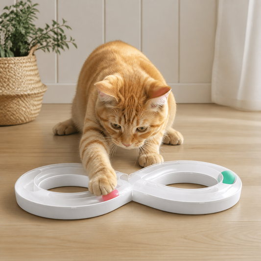 Turntable Cat Teasing Set