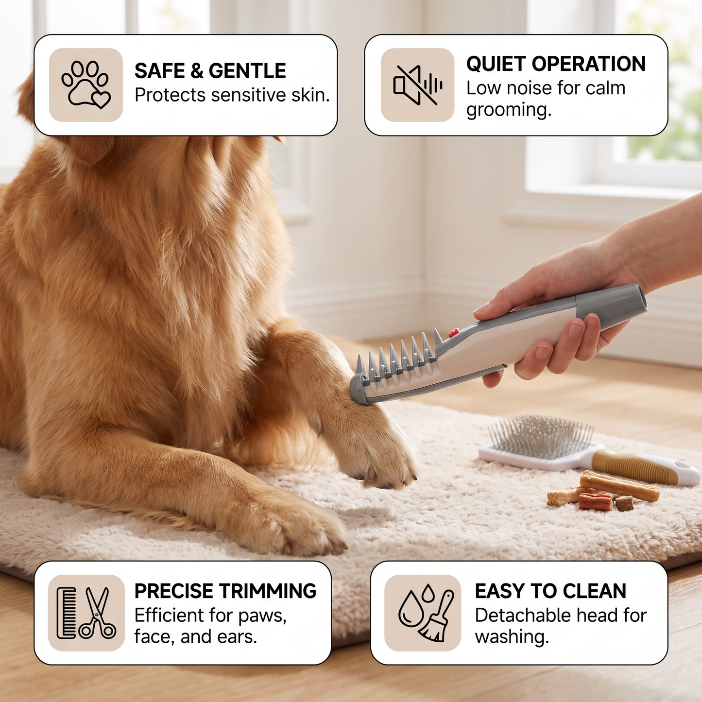 Electric Trimmer for Dogs and Cats – FellMeister