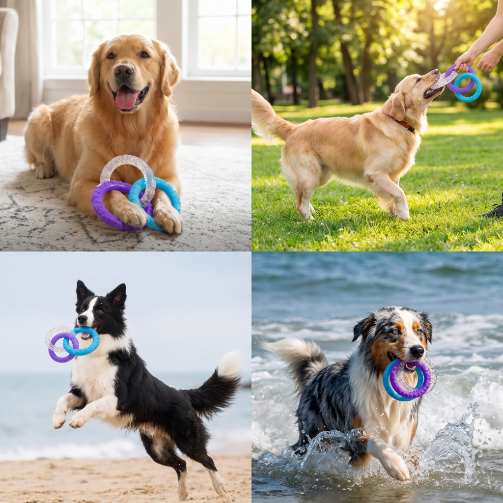 Durable tug toy for dogs