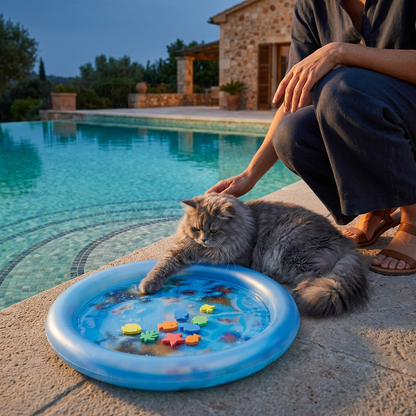 Interactive Cooling Waterbed for Cats 2.0