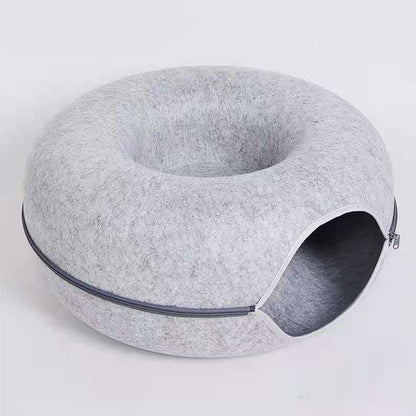 Luxurious Cat Bed and Playhouse – SchnurrNest