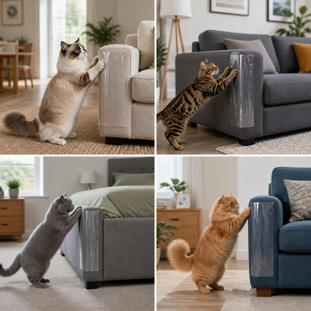 Heavy-Duty Cat Scratch Furniture Protector