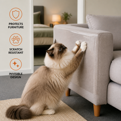 Heavy-Duty Cat Scratch Furniture Protector