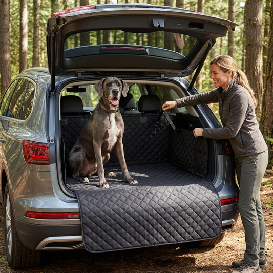 Dog boot seat pad for SUVs and larger vehicles