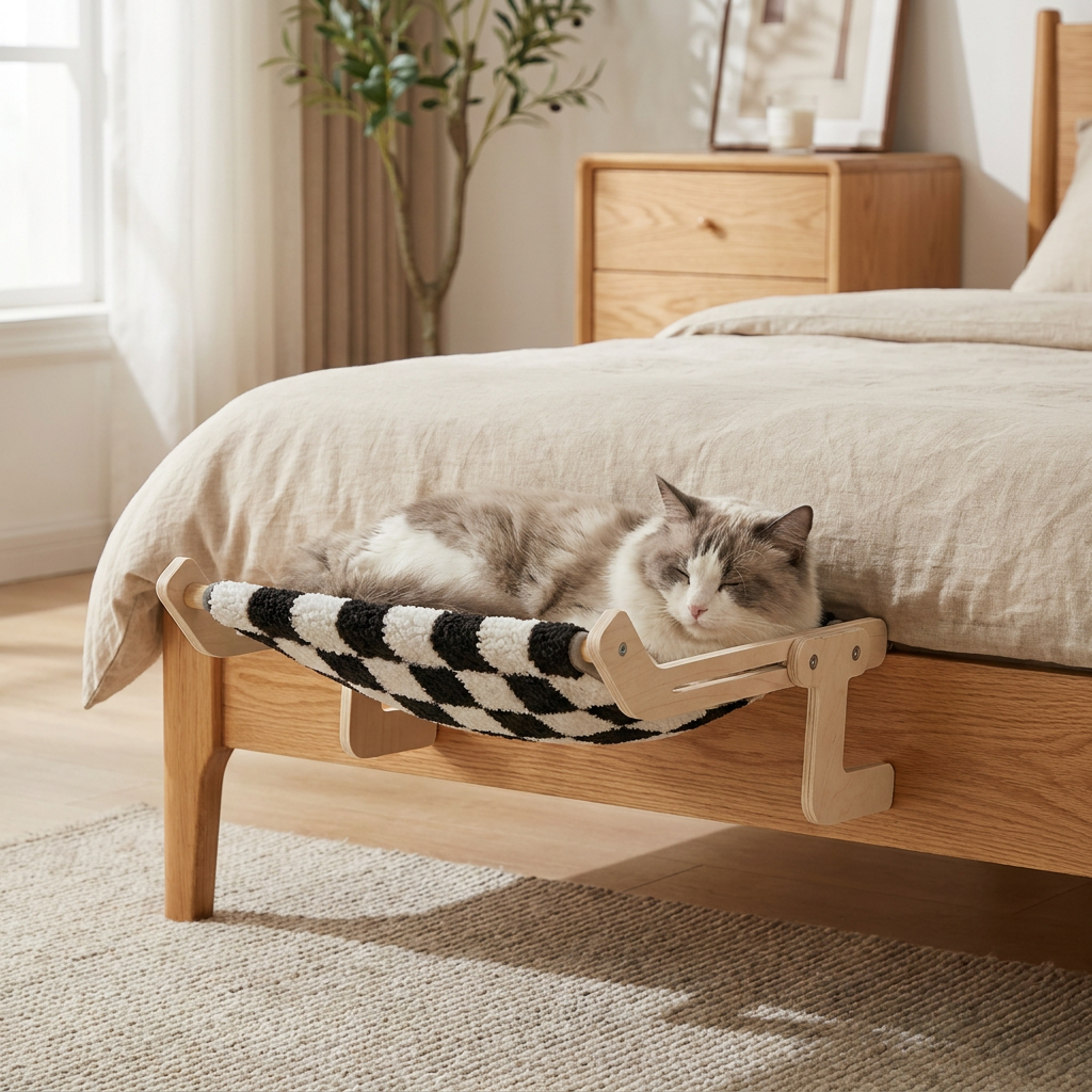 Practical cat hammock