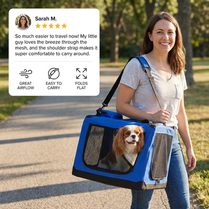 Foldable Dog Carrier Bag