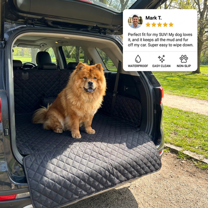 Dog boot protection for SUV vehicles