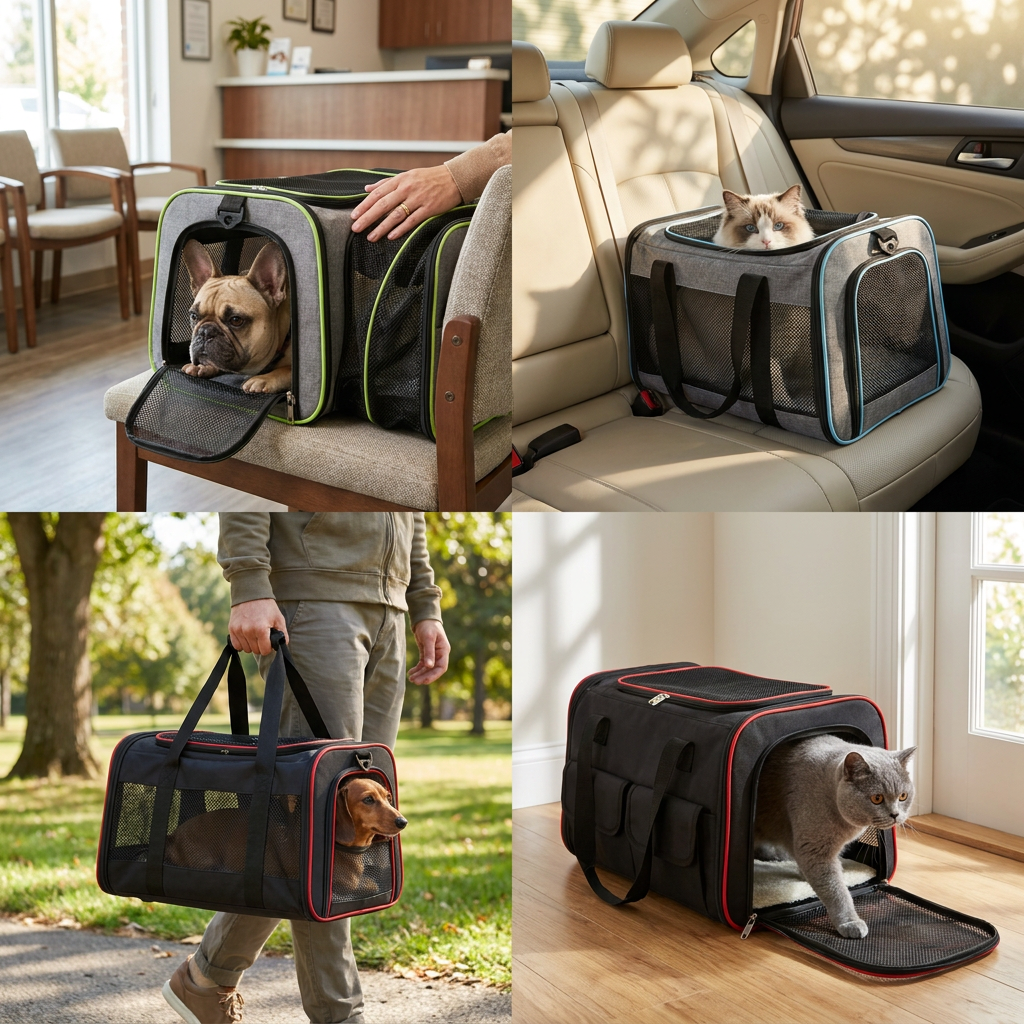Foldable Pet Carrier Bag